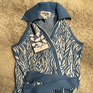 DVF x Target (2024 collab) sweater knit wrap dress